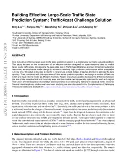 Building Effective Large-Scale Traffic State Prediction System:
  Traffic4cast Challenge Solution