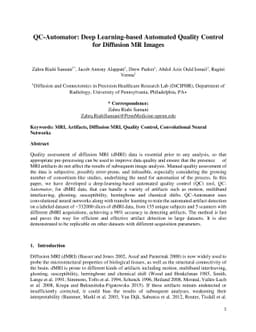 QC-Automator: Deep Learning-based Automated Quality Control for
  Diffusion MR Images