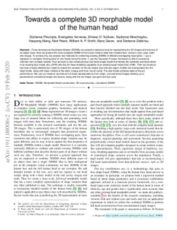 Towards a complete 3D morphable model of the human head