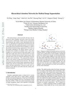 Hierarchical Attention Networks for Medical Image Segmentation