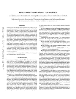 Demystifying TasNet: A Dissecting Approach