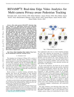 REVAMP$^2$T: Real-time Edge Video Analytics for Multi-camera
  Privacy-aware Pedestrian Tracking