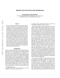 Relation Network for Person Re-identification