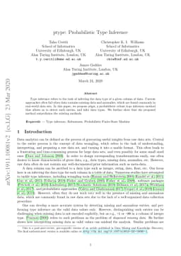 ptype: Probabilistic Type Inference