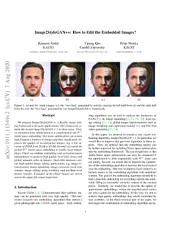 Image2StyleGAN++: How to Edit the Embedded Images?