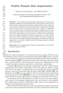 PanDA: Panoptic Data Augmentation