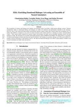 EDA: Enriching Emotional Dialogue Acts using an Ensemble of Neural
  Annotators