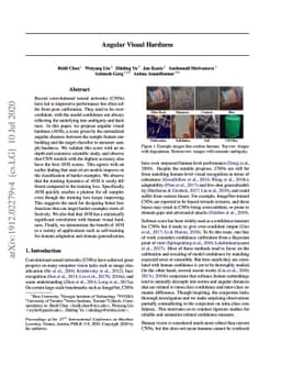 Angular Visual Hardness