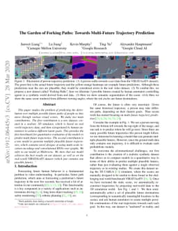 The Garden of Forking Paths: Towards Multi-Future Trajectory Prediction