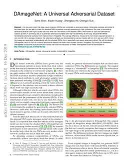 DAmageNet: A Universal Adversarial Dataset