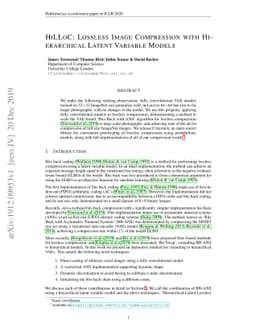 HiLLoC: Lossless Image Compression with Hierarchical Latent Variable
  Models