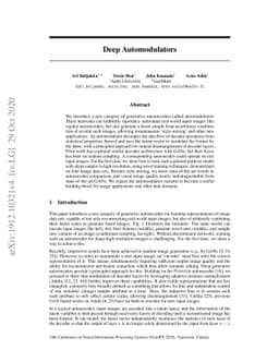 Deep Automodulators