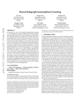Neural Subgraph Isomorphism Counting