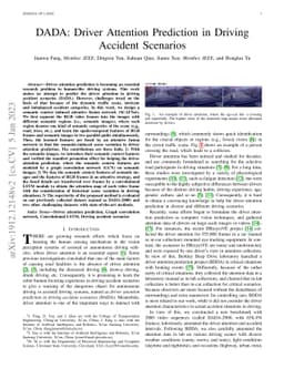 DADA: Driver Attention Prediction in Driving Accident Scenarios