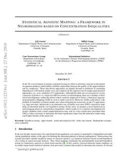Statistical Agnostic Mapping: a Framework in Neuroimaging based on
  Concentration Inequalities
