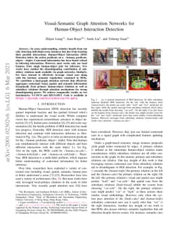 Visual-Semantic Graph Attention Networks for Human-Object Interaction
  Detection