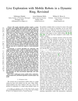 Live Exploration with Mobile Robots in a Dynamic Ring, Revisited