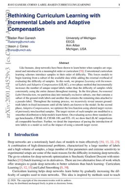 Rethinking Curriculum Learning with Incremental Labels and Adaptive
  Compensation