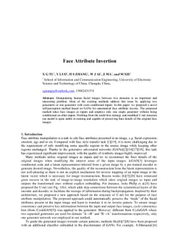 Face Attribute Invertion