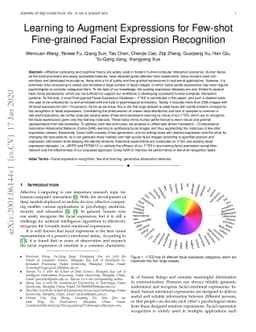 Learning to Augment Expressions for Few-shot Fine-grained Facial
  Expression Recognition