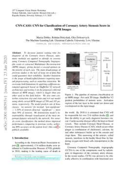CNN-CASS: CNN for Classification of Coronary Artery Stenosis Score in
  MPR Images