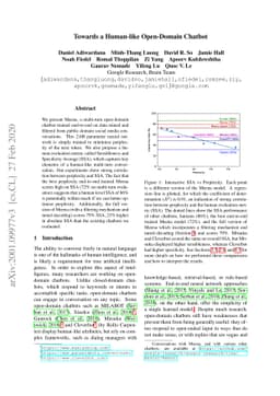 Towards a Human-like Open-Domain Chatbot