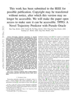 TPPO: A Novel Trajectory Predictor with Pseudo Oracle