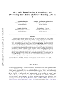 RGISTools: Downloading, Customizing, and Processing Time Series of
  Remote Sensing Data in R