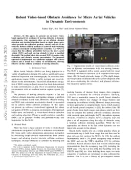 Robust Vision-based Obstacle Avoidance for Micro Aerial Vehicles in
  Dynamic Environments