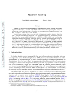 Quantum Boosting