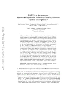 ENIGMA Anonymous: Symbol-Independent Inference Guiding Machine (system
  description)