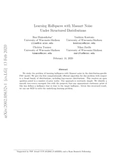 Learning Halfspaces with Massart Noise Under Structured Distributions