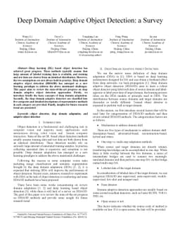 Deep Domain Adaptive Object Detection: a Survey