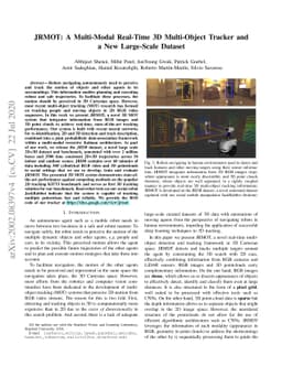 JRMOT: A Real-Time 3D Multi-Object Tracker and a New Large-Scale Dataset