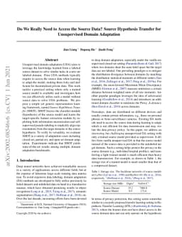 Do We Really Need to Access the Source Data? Source Hypothesis Transfer
  for Unsupervised Domain Adaptation