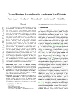 Towards Robust and Reproducible Active Learning Using Neural Networks