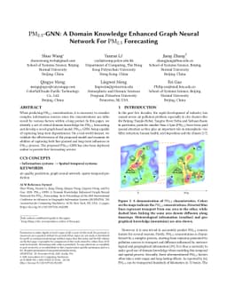 PM2.5-GNN: A Domain Knowledge Enhanced Graph Neural Network For PM2.5
  Forecasting