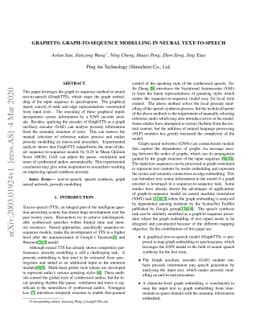 GraphTTS: graph-to-sequence modelling in neural text-to-speech