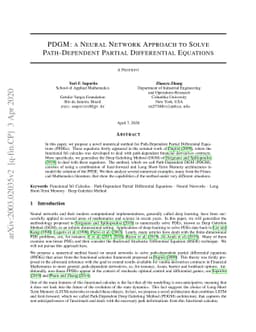 PDGM: a Neural Network Approach to Solve Path-Dependent Partial
  Differential Equations
