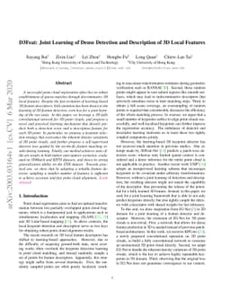 D3Feat: Joint Learning of Dense Detection and Description of 3D Local
  Features