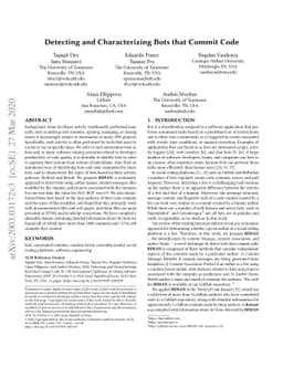 Detecting and Characterizing Bots that Commit Code