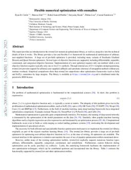 Flexible numerical optimization with ensmallen