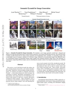 Semantic Pyramid for Image Generation