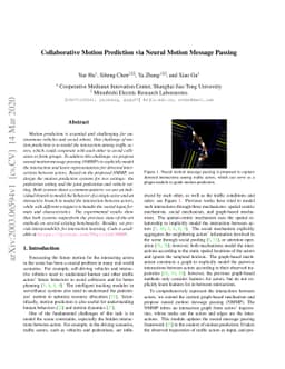 Collaborative Motion Prediction via Neural Motion Message Passing