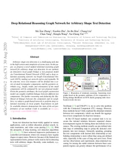 Deep Relational Reasoning Graph Network for Arbitrary Shape Text
  Detection