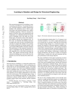 Learning to simulate and design for structural engineering