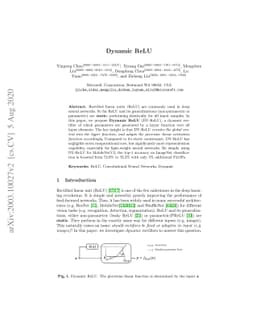 Dynamic ReLU