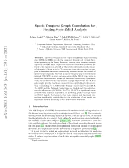 Spatio-Temporal Graph Convolution for Resting-State fMRI Analysis