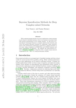 Bayesian Sparsification Methods for Deep Complex-valued Networks