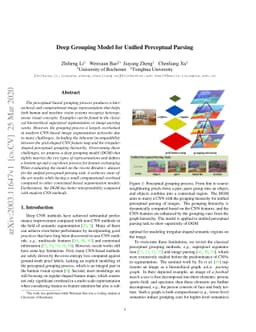 Deep Grouping Model for Unified Perceptual Parsing